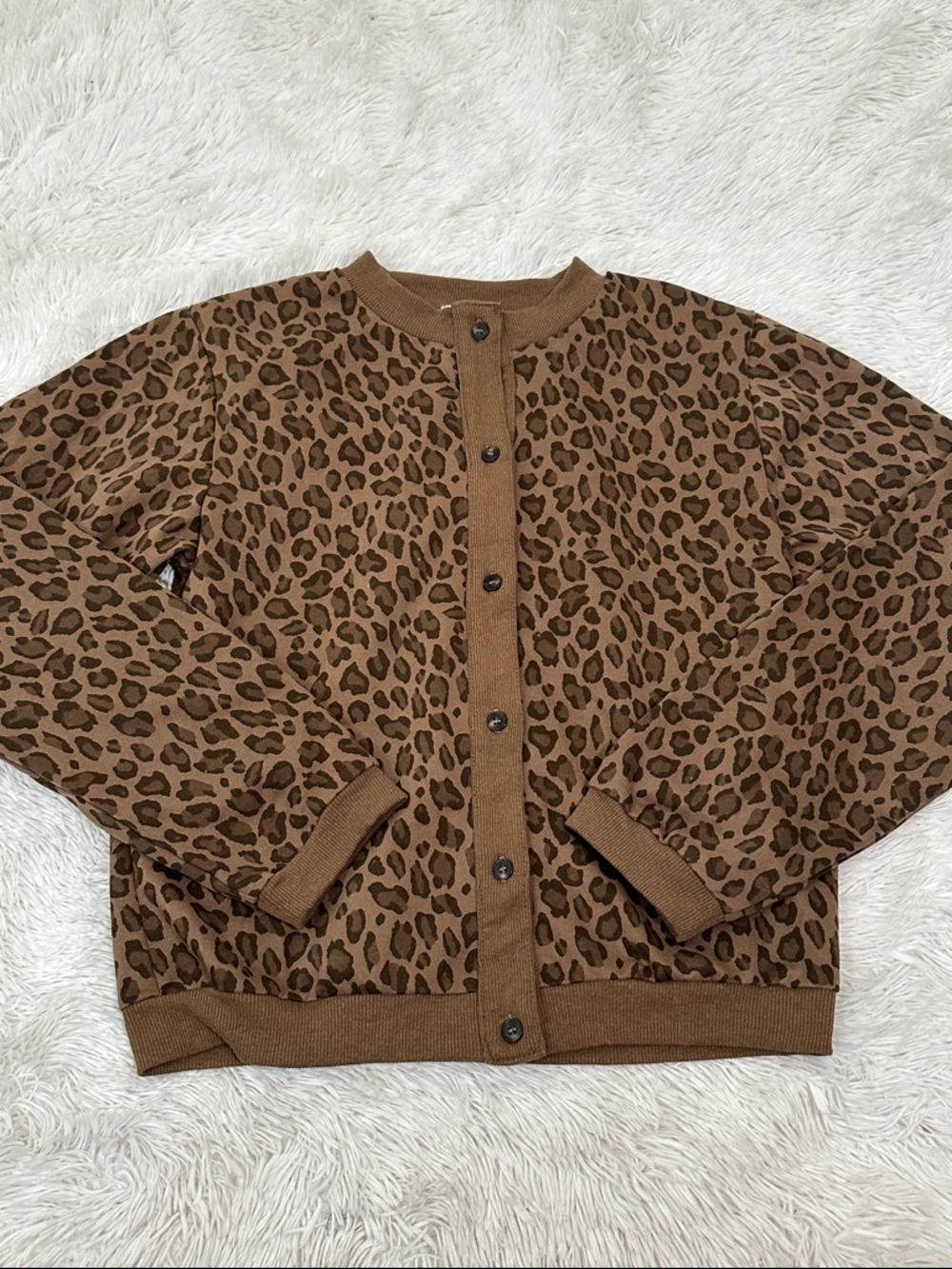 ❤️ Roolee Button Up Lightweight Sweatshirt Cardigan